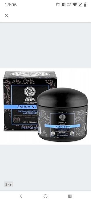 Okład na cellulit Natura Siberica Sauna & Spa