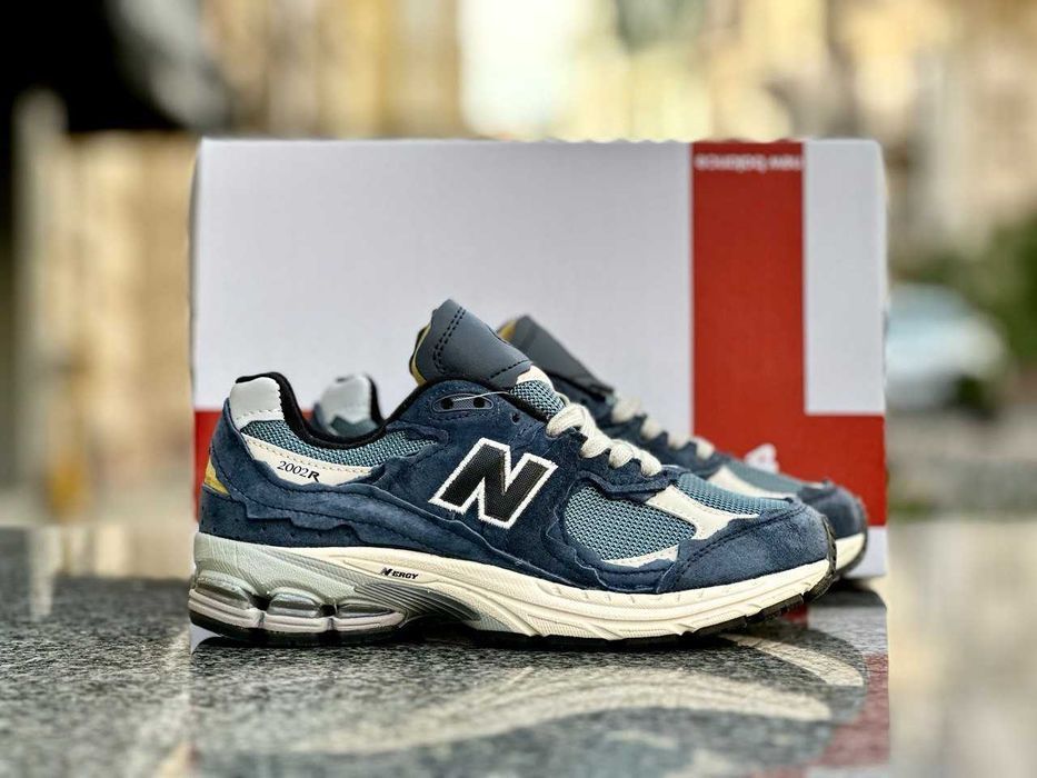 ТОП! New Balance 2002R Protection Pack Blue 38 39 40 41 42 43 44 45 нб