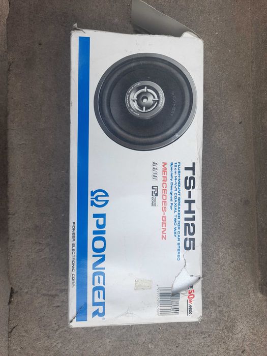 Авто акустика комплект 2 колонки  Pioneer TS-H125  12x12 Mercedes Benz