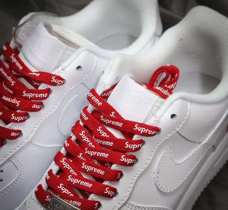 Nike Air Force 1 Low Supreme Biały R.40
