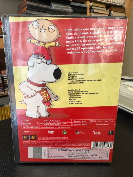 Seth MacFarlane – Family Guy - Season 7 - NOVO - SELADO