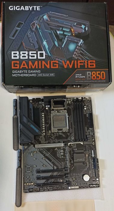 Материнська плата Gigabyte B850 GAMING WIFI6_sAM5, AMD B850, PCI-Ex16