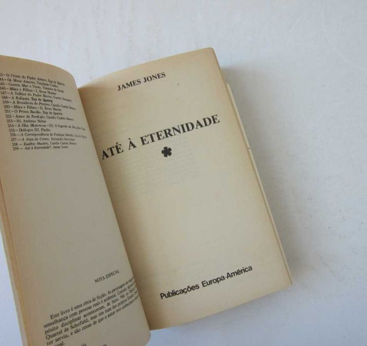 James Jones - ATÉ À ETERNIDADE