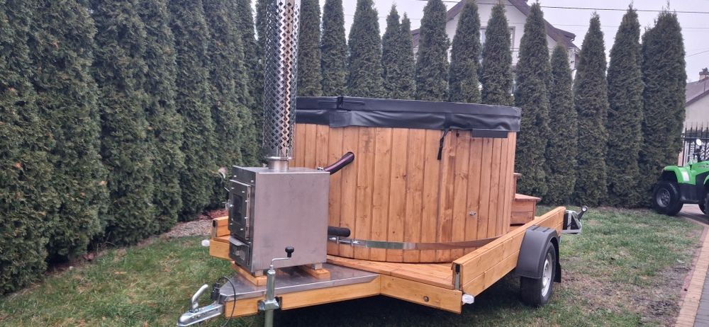 Wynajem mobilnej balii ogrodowej, jacuzzi, ruskiej bani wynajmę