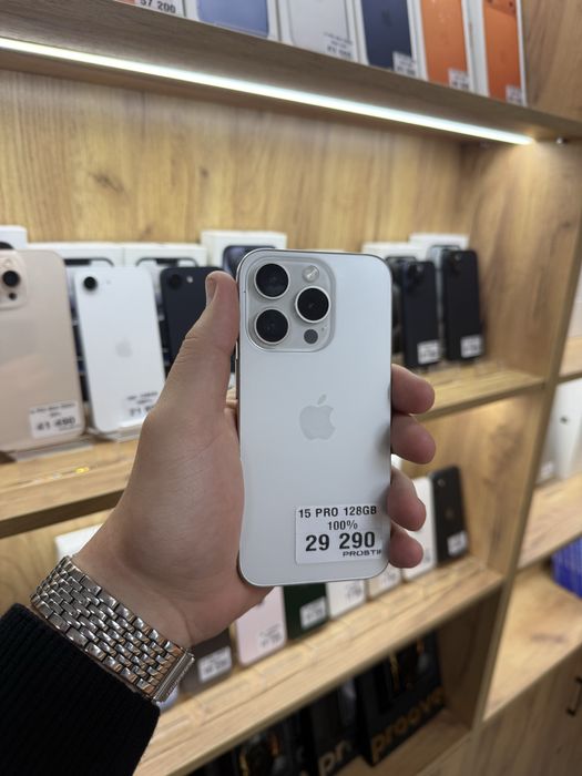 iPhone 15 Pro 128GB White з гарантією