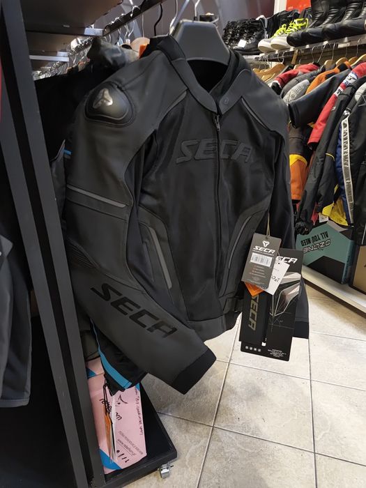 Kurtka motocyklowa skórzana SECA HOOLIGAN AIR  roz 52