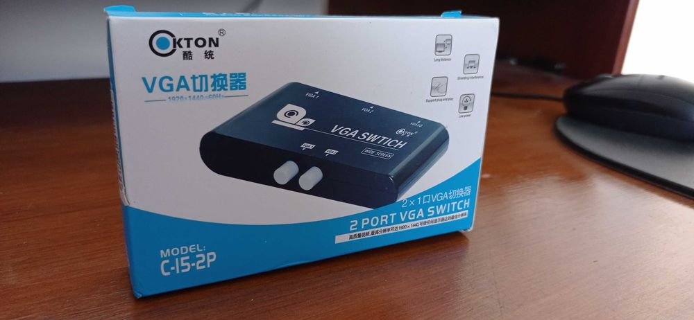 VGA Switch Comutador NOVO