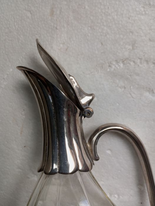 Karafka posrebrzana - 27 cm