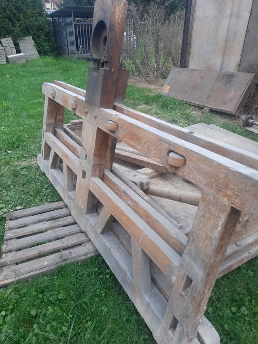 Stare dębowe drewno transport
