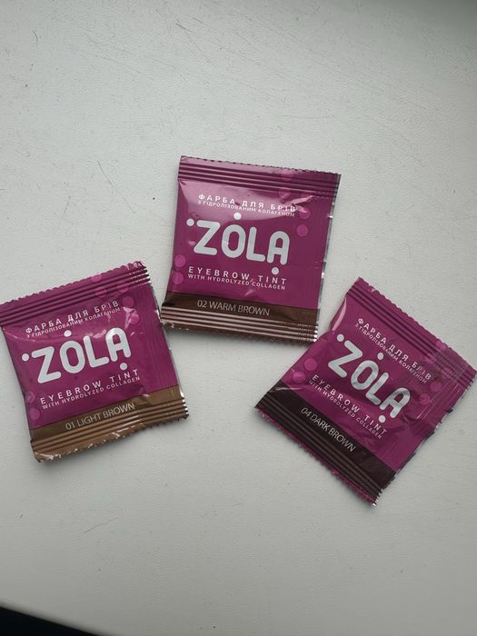 Саше фарба для брів ZOLA
