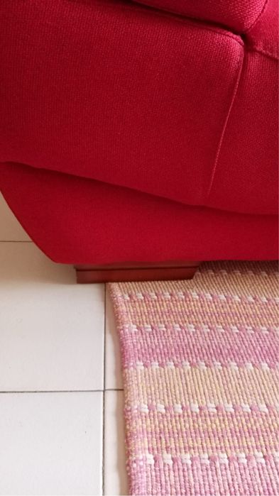 Sofá vermelho (como novo)