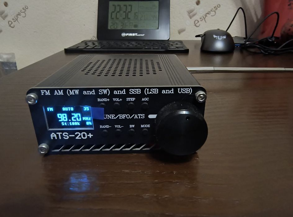 Радіоприймач  ATS-20+ з новою прошивкою