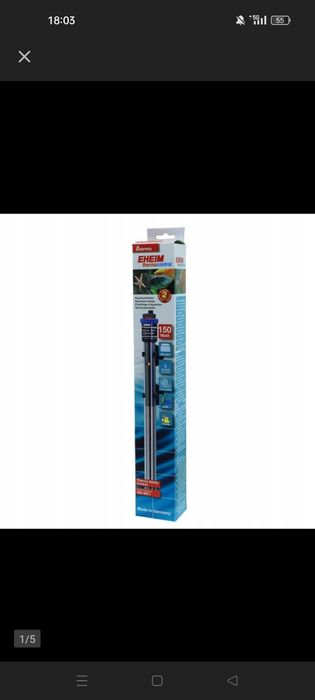 Grzałka eheim 150 wat