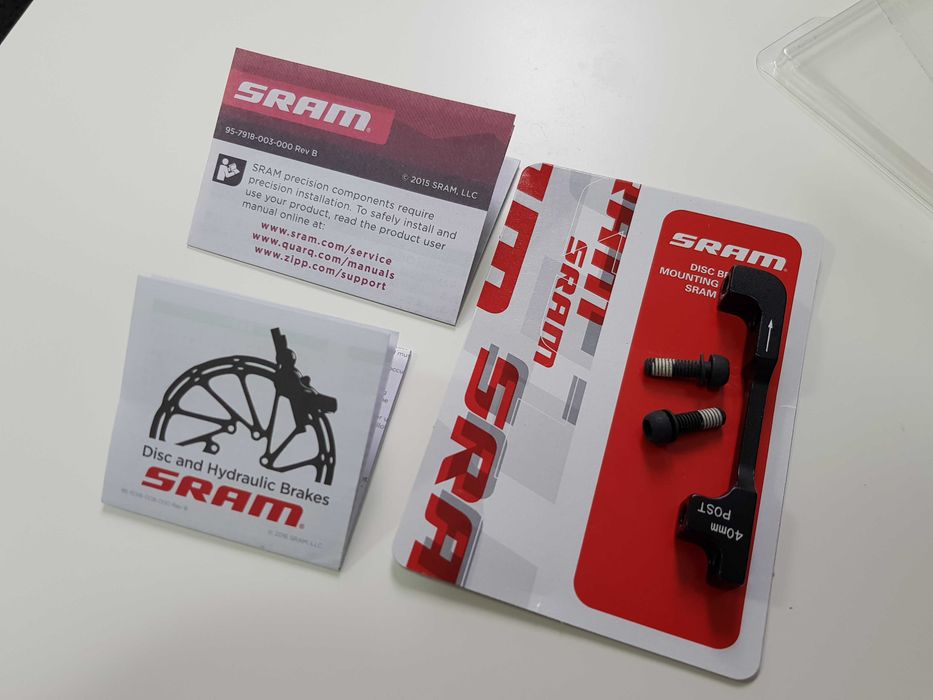 Adapter SRAM hamulcowy rowerowy AVID Adapter PM +40mm
