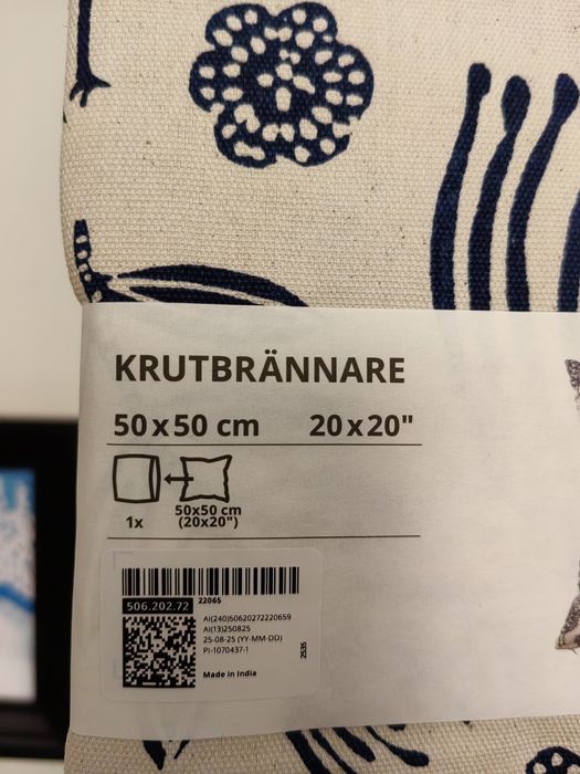 Poszewki Krutbrannare Ikea