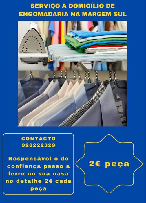 ServiÇos de Limpeza/ Engomar