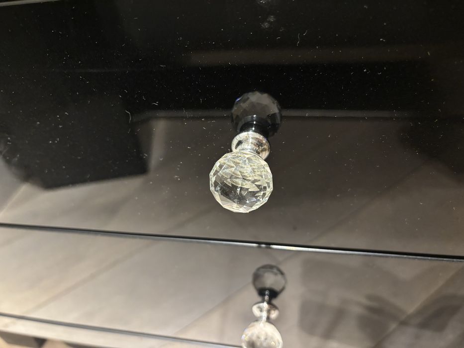 Gałka/uchwyt do mebli - kryształ