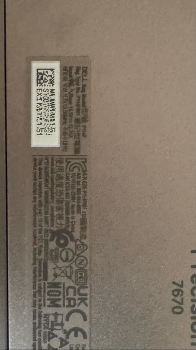 DELL Precision 7670