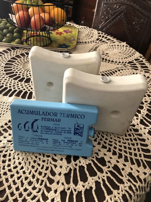 Acomulador de frio para  mala termica