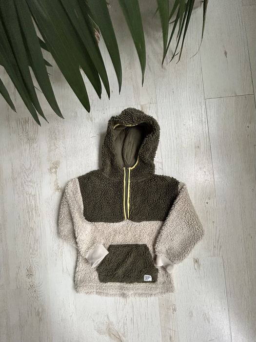 Bluza z kapturem polar futerko Kappah r 110/116