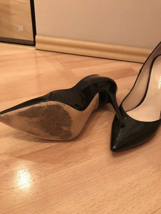 Buty czarne, lakierowane sprzedam