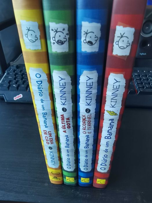 Livros "O diário de um Banana"