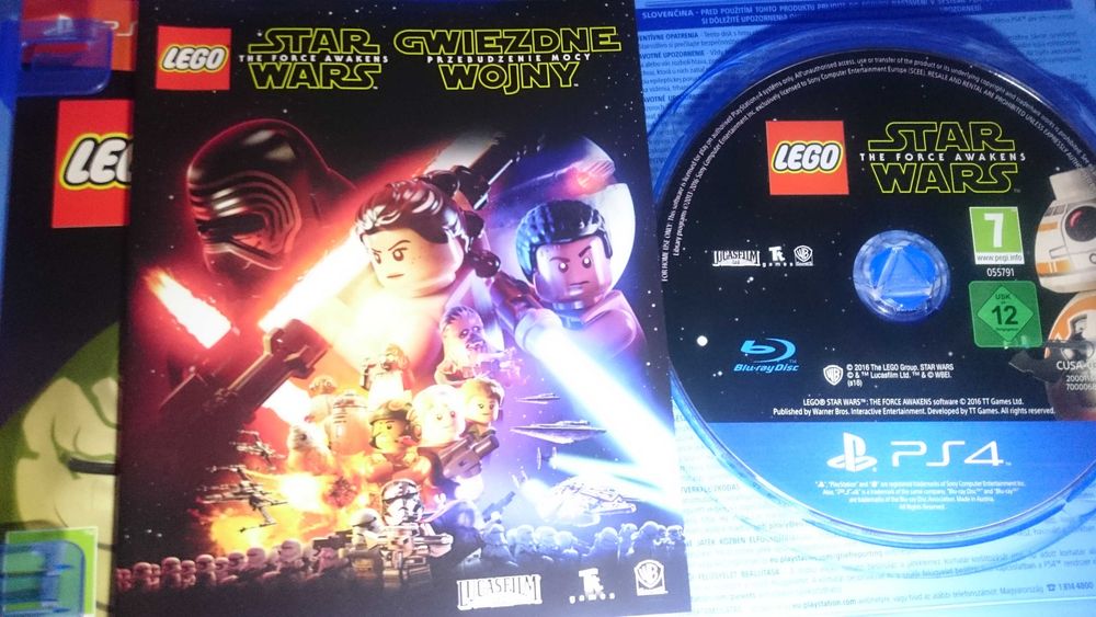 LEGO Star Wars  PS4 Playstation 4 Gwiezdne wojny Minecraft Rayman