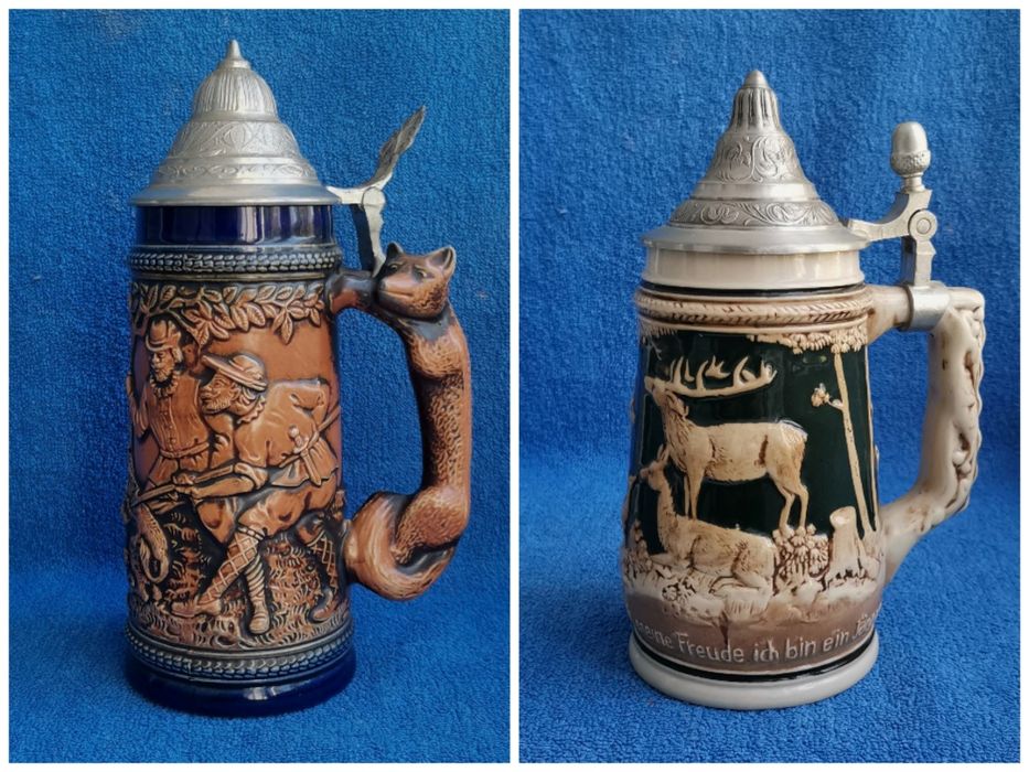 Традиційні німецькі пивні кухлі (Bierstein)
