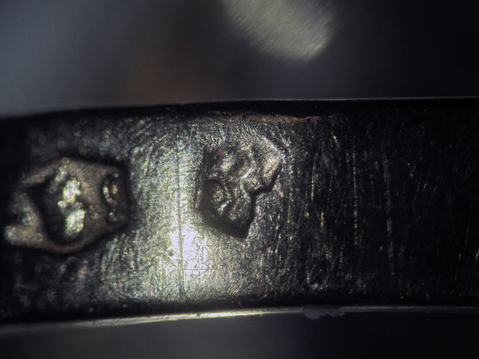 Złoty (próba 583 - 14k) pierścionek z turkusem Warmet