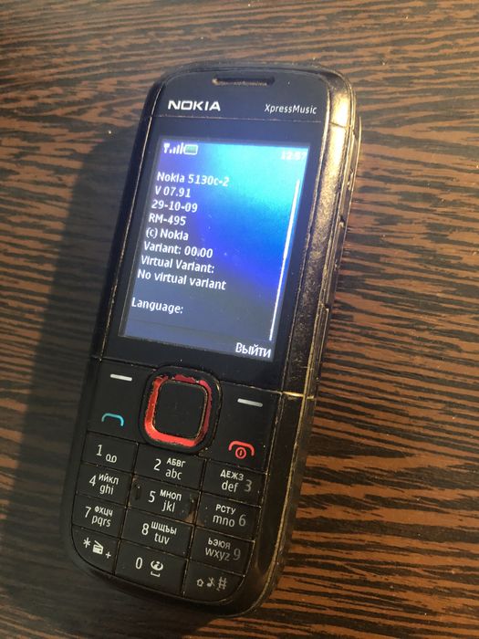 Легенда rm-495 nokia 5130 -с2 XM робоча