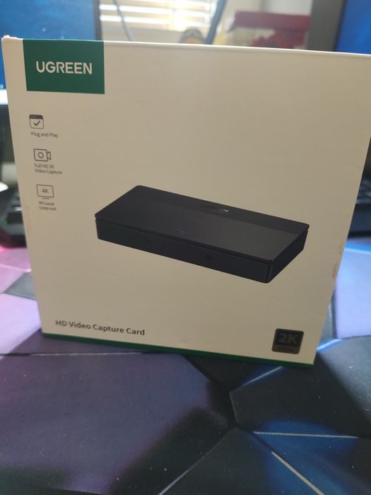 Карта захоплення 4K UGREEN HDMI Full HD 1080P 60hz PS4/PS5/Xbox/PC/Mac