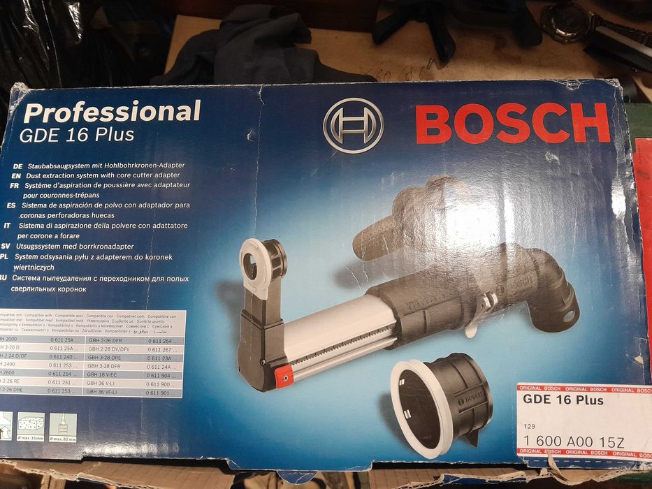 Młot BOSCH Professional GBH 2-28F, 3.2J, + system odsysania pyłu