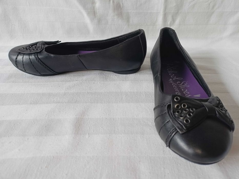 George balerinki roz. 35/UK2/- dl. wkł.22 cm- skóra- nowe?