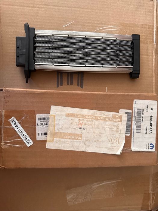 68004014AA Радіатор примусового підігріву пічки Dodge Nitro Jeep Grand