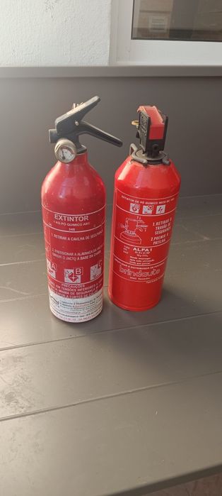 Extintores pó químico