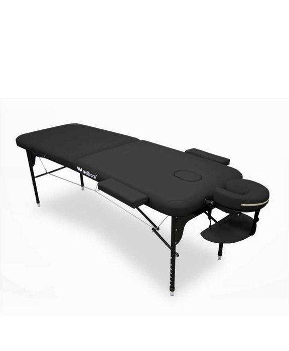 Maca/Marquesa Preto dobrável de alumínio WELLCORE. Totalmente novo