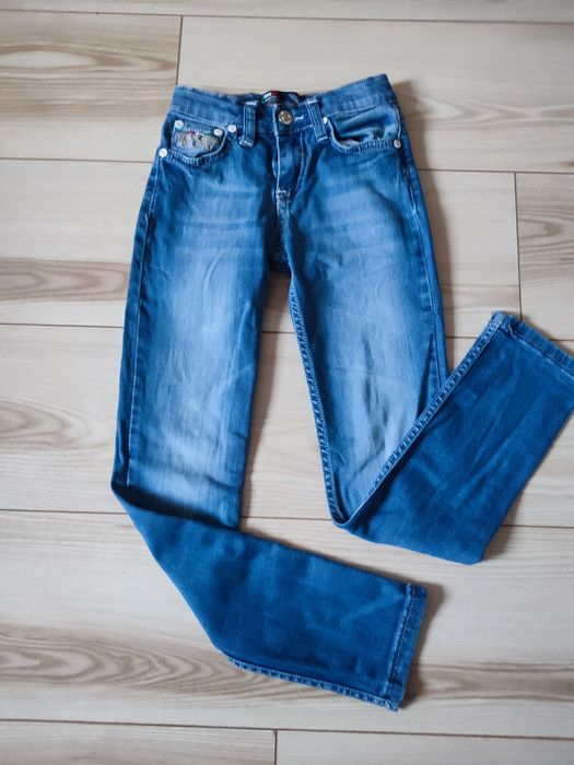 Spodnie dżinsowe, rozm 128/134
