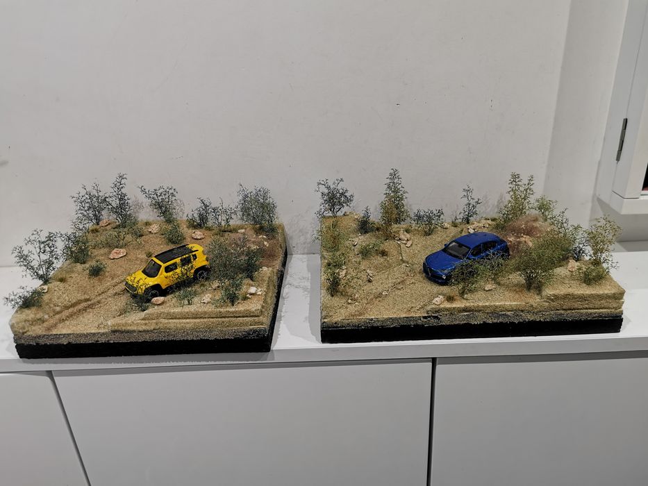 Diorama 1:43 Makieta autoart kyosho norev solido welly hot wheels 1/43