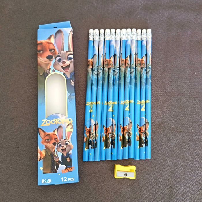 Lápis Zootopia 2 (4 caixas)