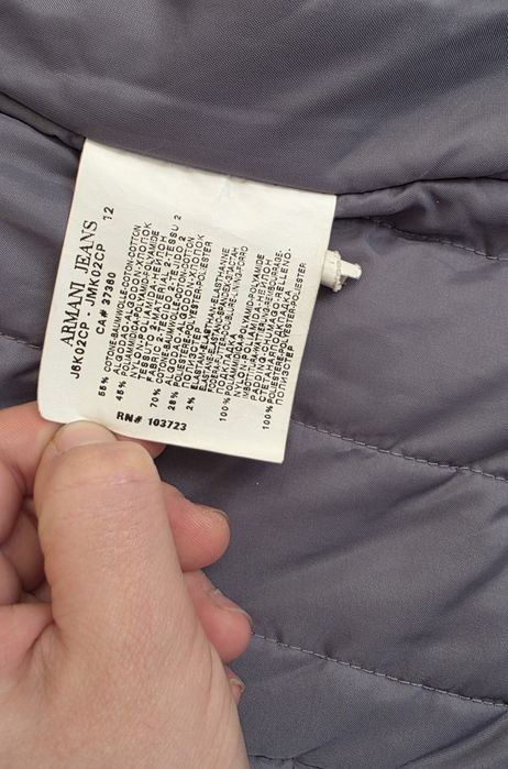 Oryginalna kurtka na zimę męska Armani jeans xl parka