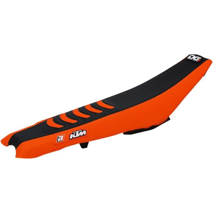 capa de assento blackbird tripla aderencia laranja/preta ktm
