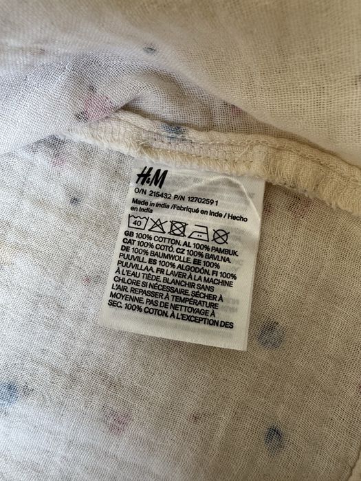 Блузка h&m, 92 см, 2 роки, бавовна