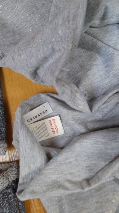 Paka czapka komin bawełna reserved sinsay L 5 10 15  wiosna lato