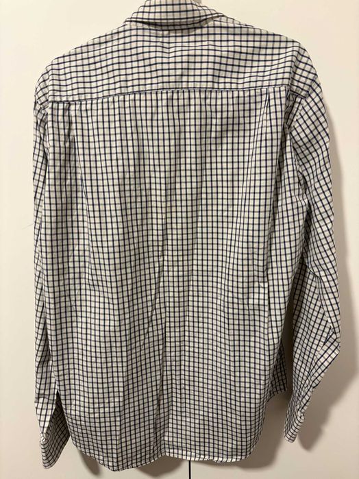 Camisa Quadrados Azuis e Brancos - Giovanni Galli - M - Nova