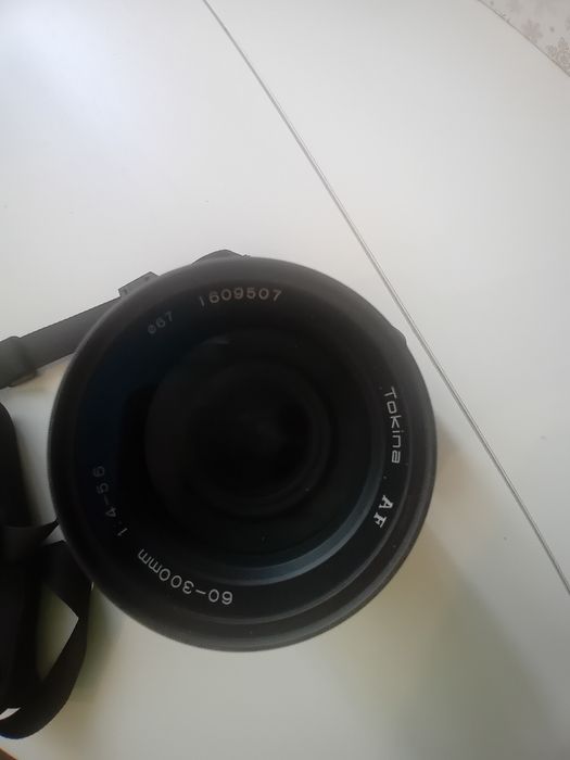 Sony a 350 i obiektyw tokina af 60-300