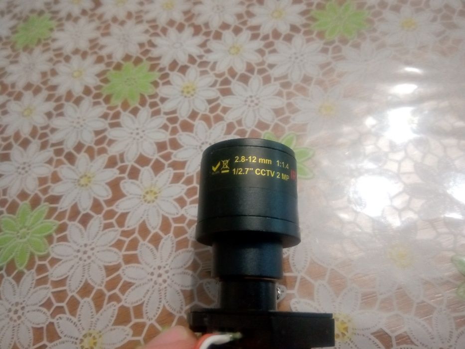 Объектив Объектив для видеокамеры 2Мп 1/2.7'' 2.8-12mm 1:1.4