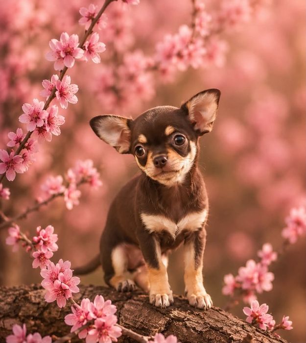 Chihuahua czekoladowa