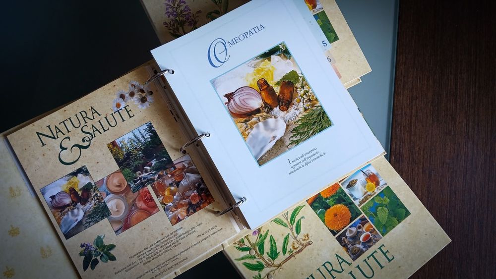 Coleção Vintage NATURA & SALUTE - 4 volumes