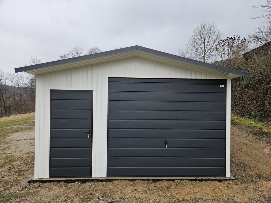 GARAŻ Drewnopodobny Hala Wiata Rolnicza Budka ogrodowa Magazyn Blaszak