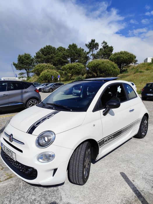 Fiat 500 1.0 Hybrid Sport com teto panorâmico Eletrico